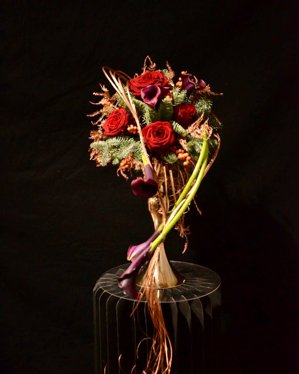 Certified Floral Designer Course, cascading design