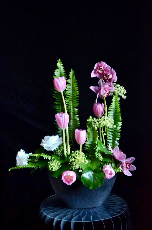 Certified Floral Designer Course, parallel design, new convention